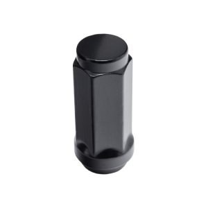 Jeep Wrangler Lug Nuts - Rugged Ridge - M14-1.5 Acorn Style - Black - `18-`22